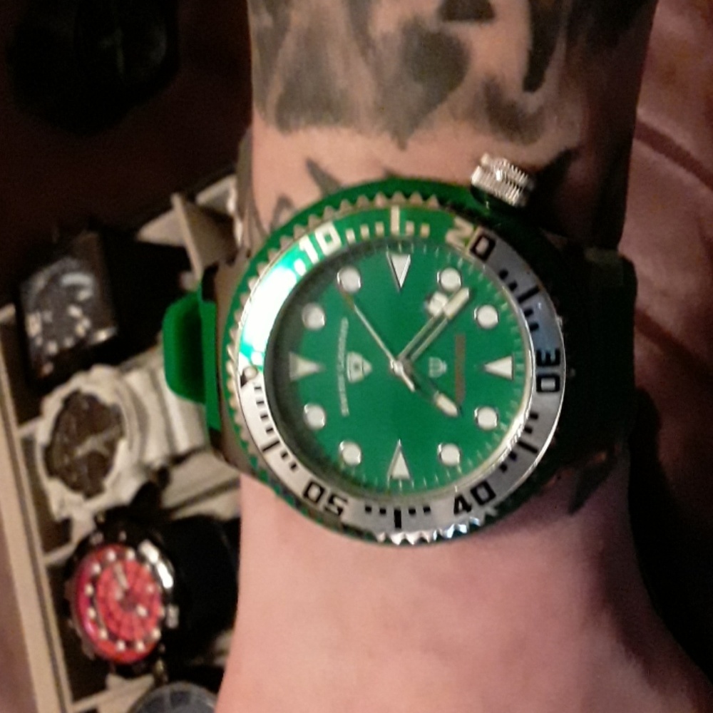 Swiss Legend Neptune rare color bright green